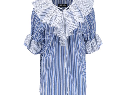 Large Lapel Blouse